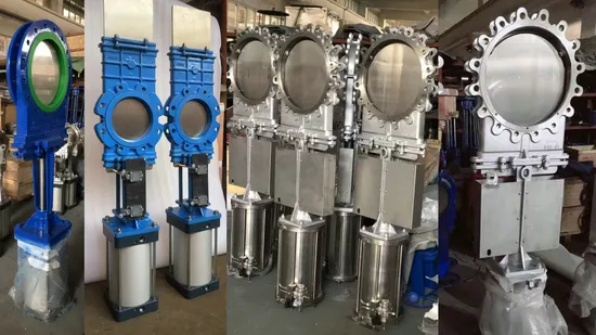 Stainless Steel Non-Rising Stem Knife Gate Valve with Handwheel